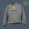 Bart-Simpson-Savage-Gray-Sweatshirt