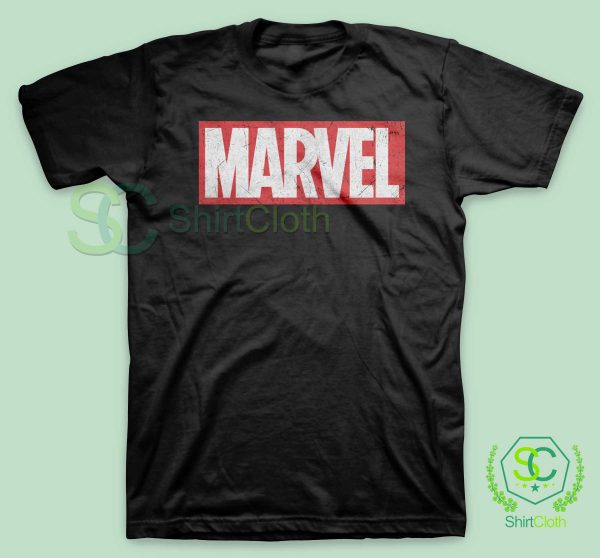 Marvel-Logo-Black-T-Shirt