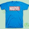 Marvel-Logo-Blue-T-Shirt