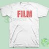 Black and White Movies Typography T Shirt