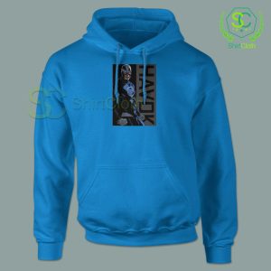 Havok Marvel Blue Hoodie