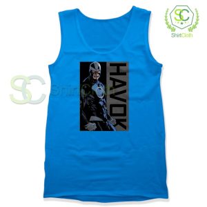 Havok Marvel Blue Tank Top