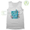 The Cat in the Hat Logo White Tank Top