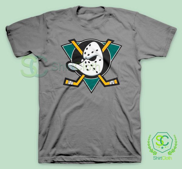 The Mighty Ducks Gray T Shirt