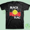 Black Flag X Aboriginal Black T Shirt