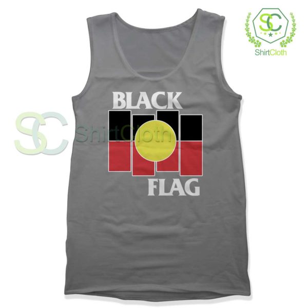 Black Flag X Aboriginal Gray Tank Top