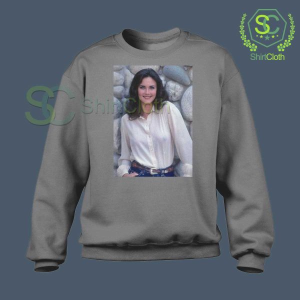 Lyanda Carter Old School 70s Gray Sweatshirt