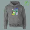 Rick and Morty Zombie Gray Hoodie