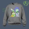 Rick and Morty Zombie Gray Sweatshirt