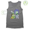 Rick and Morty Zombie Gray Tank Top