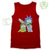 Rick and Morty Zombie Red Tank Top