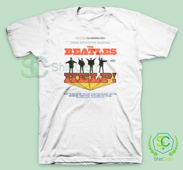 The Beatles Help Album Cover T Shirt