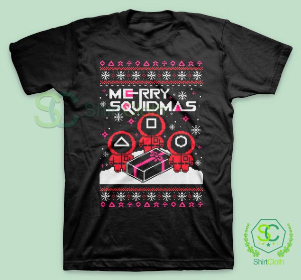 Merry-Squidmas-Squid-Game-T-Shirt