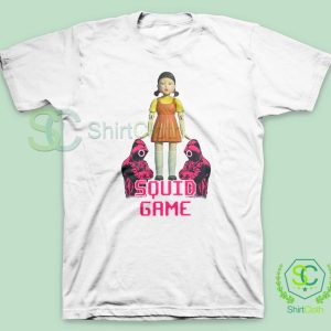 Squid Game Netflix Series White T Shirt