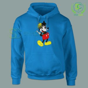 Xxxtentacion-Mickey-Mouse-Blue-Hoodie