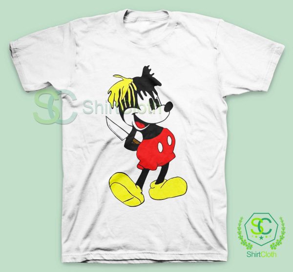 Xxxtentacion-Mickey-Mouse-T-Shirt