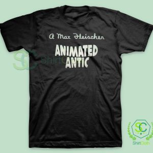 Animated-Antics-The-Wizard-Black-T-Shirt