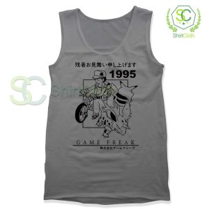 Vintage-Pokemon-1995-Game-Freak-Grey-Tank-Top