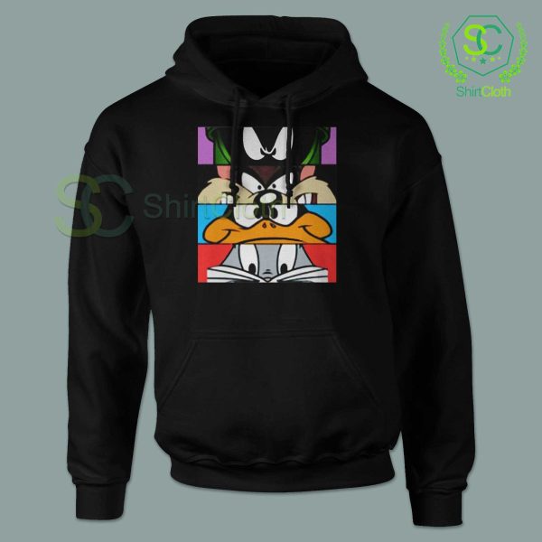 Looney-Tunes-Characters-Hoodie