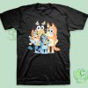 Bluey-Family-Dogs-Cartoon-Vintage-T-Shirt