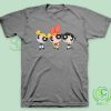 The-Powerpuff-Girls-Cartoon-Grey-T-Shirt