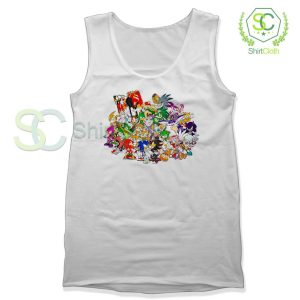 All-Sonic-Characters-Tank-Top