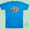 Sonic-The-Hedgehog-Characters-Blue-T-Shirt