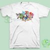 Sonic-The-Hedgehog-Characters-White-T-Shirt