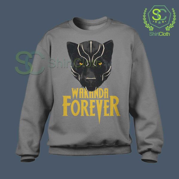Wakanda-Forever-Grey-Sweatshirt