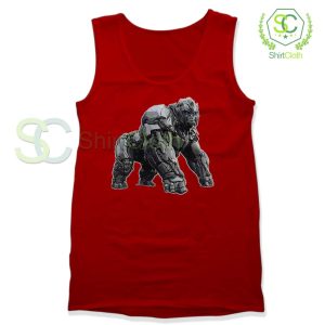 Kong-Autobot-Transformers-Red-Tank-Top