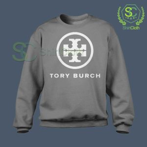 Tory-Burch-Logo-Grey-Sweatshirt