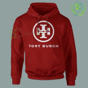 Tory-Burch-Logo-Red-Hoodie