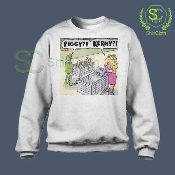 Piggy-and-Kermiy-White-Sweatshirt